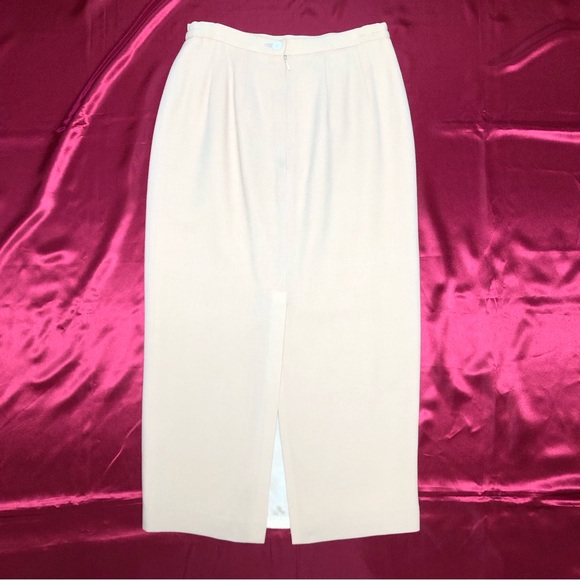 100% Wool Women Double Breasted Suit Set/Peachy Color - Picture 12 of 16